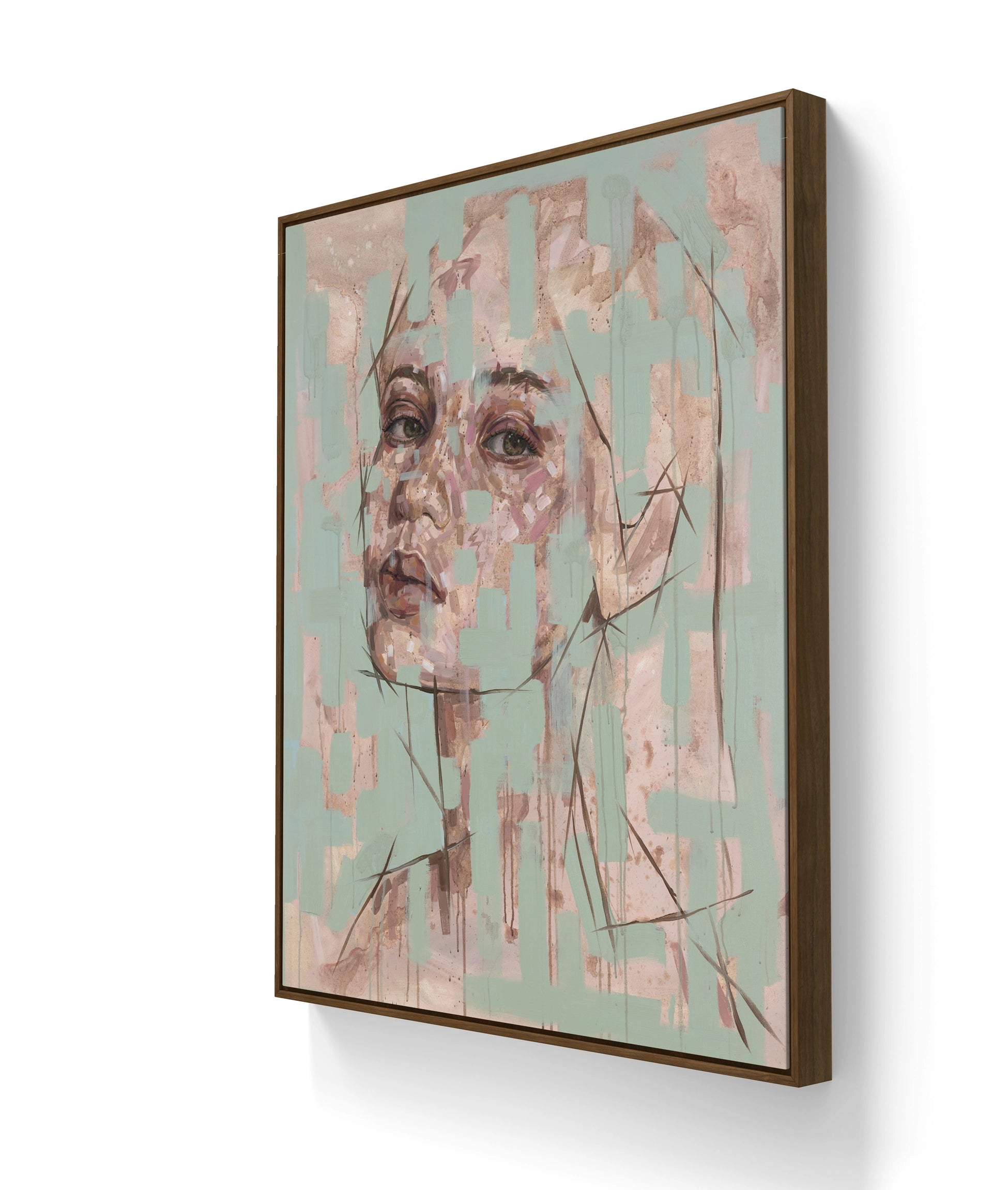 Trykket kommer i fire ulike størrelser, trykket på to ulike medium.