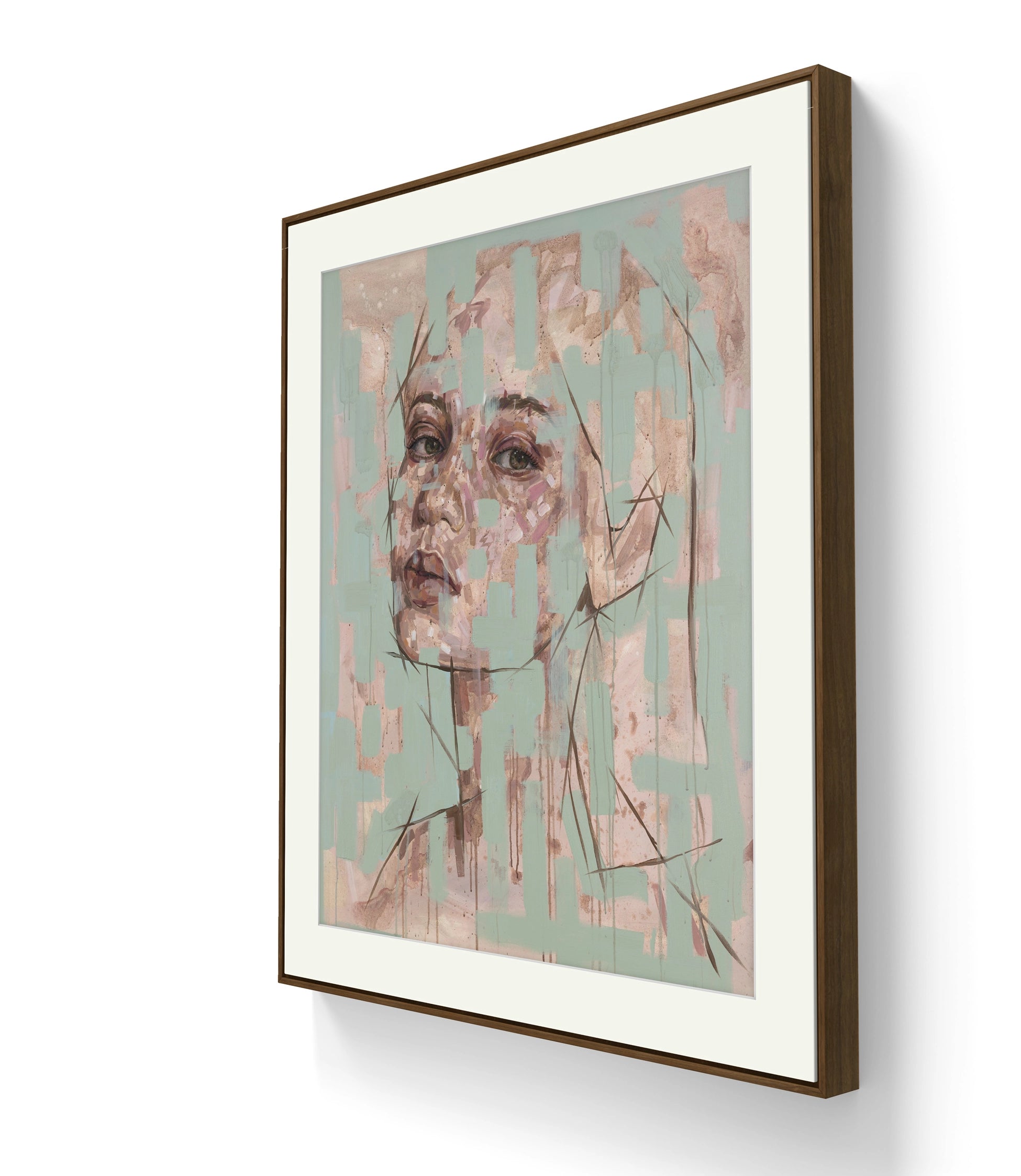 Ønsker du trykket "Growth" på kunstpapir rammet inn? 