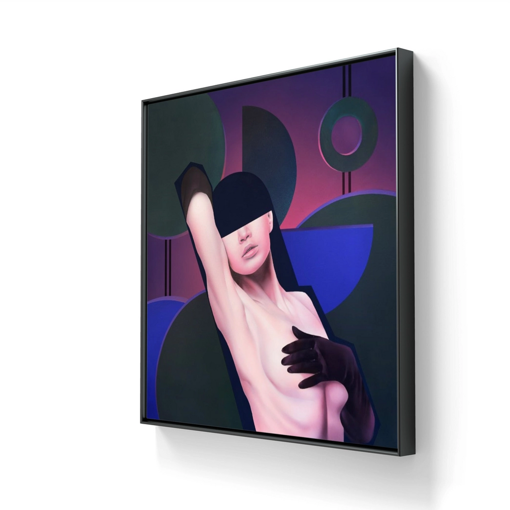 Kunstverket er trykket på 308 grams kunstpapir