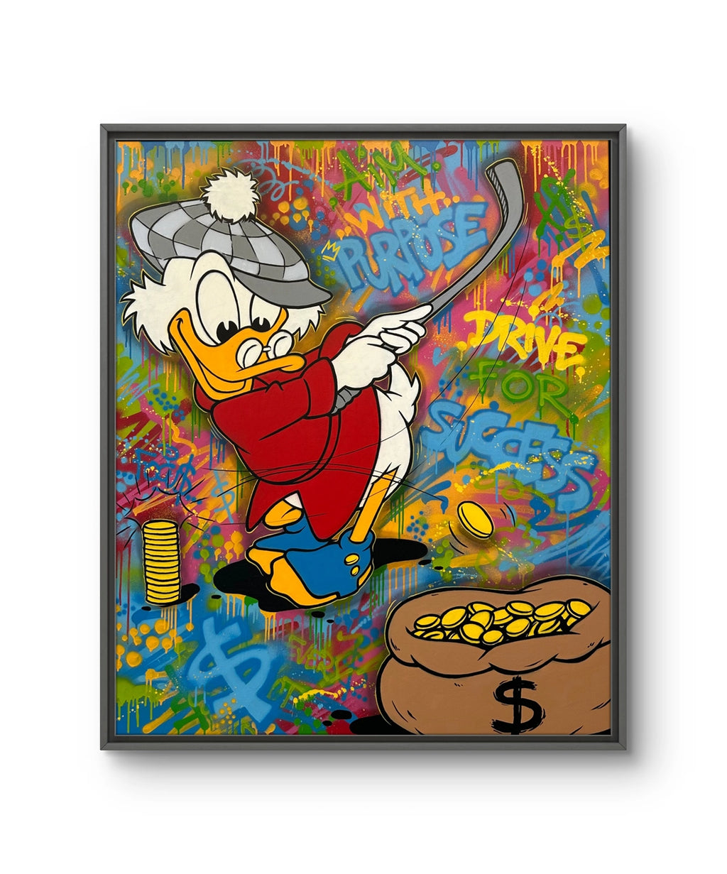 Kunstverket "Hole in one" av den norske kunstneren Salke1.