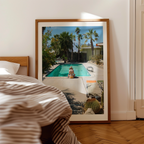 Fine art fotokunsttrykket "Hot springs" av den norske fotografen Dag Knudsen, signert og nummerert i et begrenset opplag.
