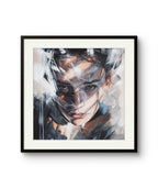 Fine art giclée trykket "I already know" av den norske kunstneren Laila Maria Mæland. 
