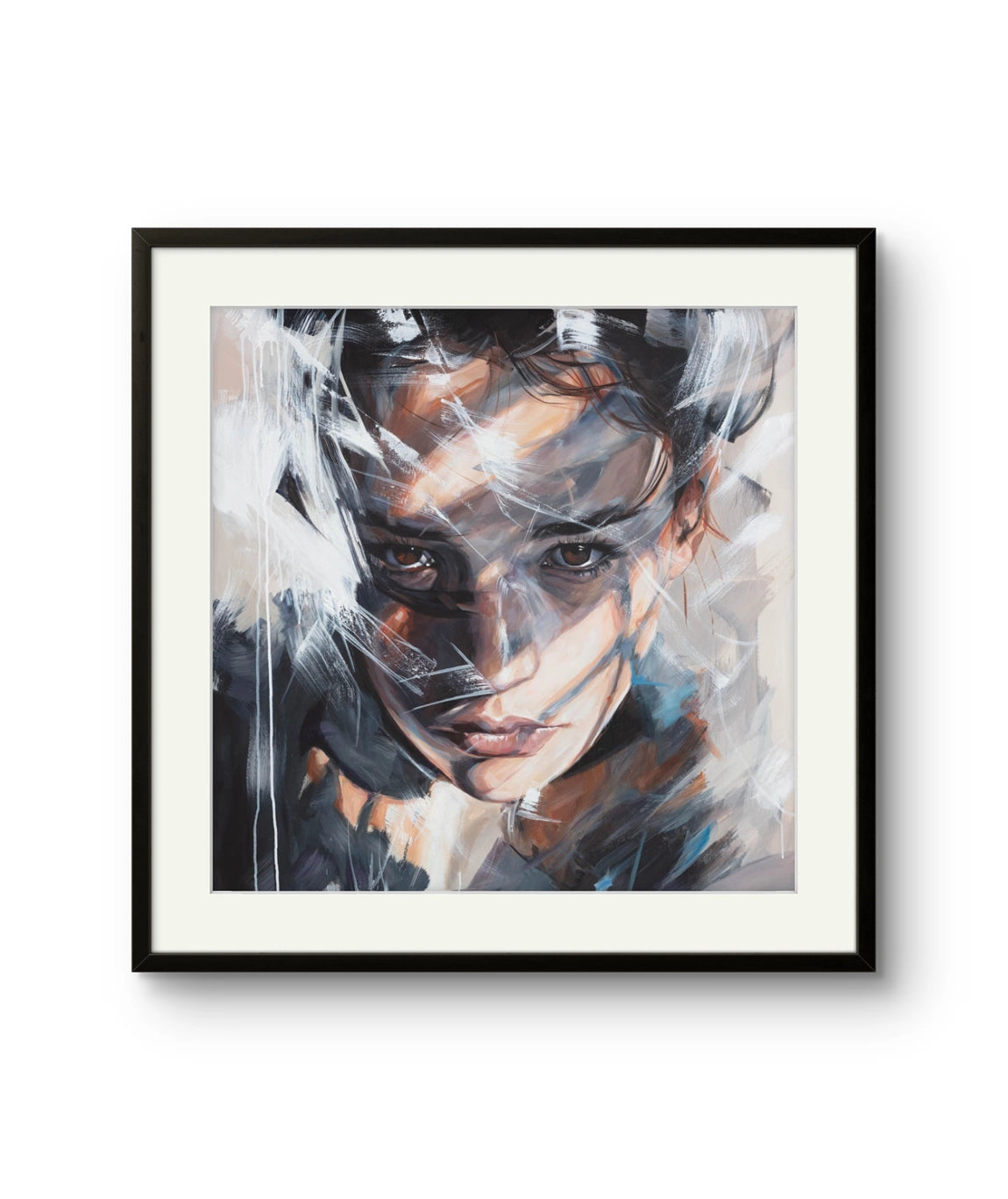Fine art giclée trykket "I already know" av den norske kunstneren Laila Maria Mæland. 