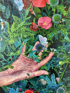 Kasia maler realistiske oljemalerier.