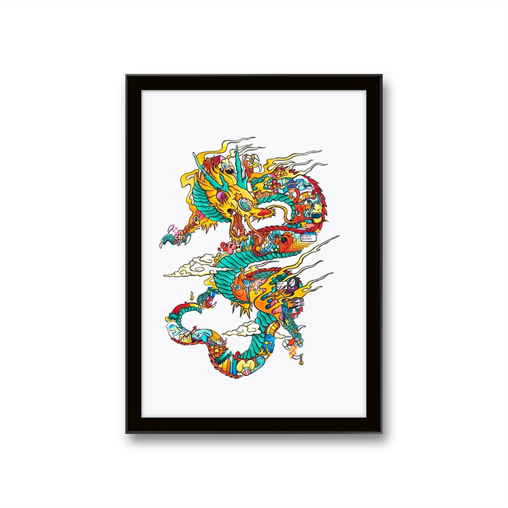 Kunstverket Inferno x Doodle er laget av den norske kunstneren Pancx