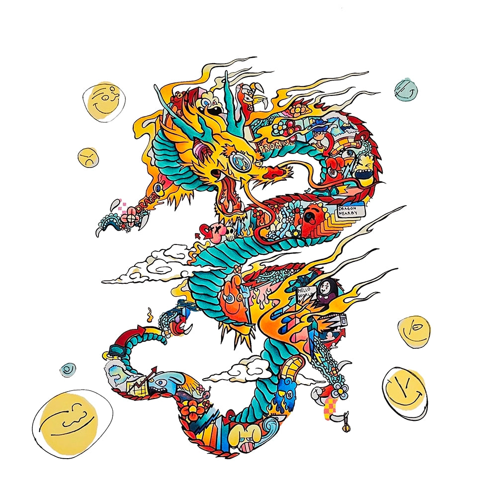 Inferno x Doodle kommer i flere versjoner som er hand finished