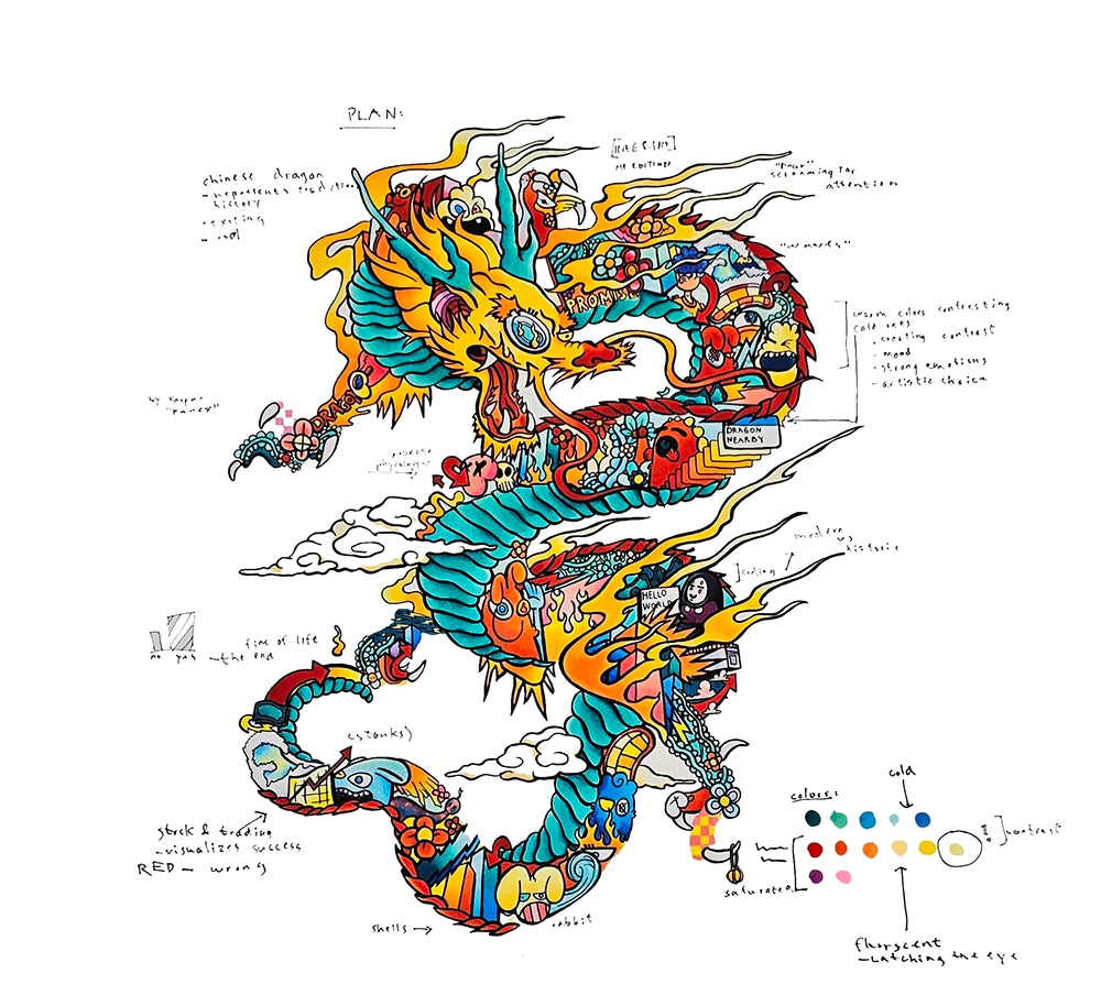 Inferno x Doodle kommer i to versjoner: Hand finish og main edition