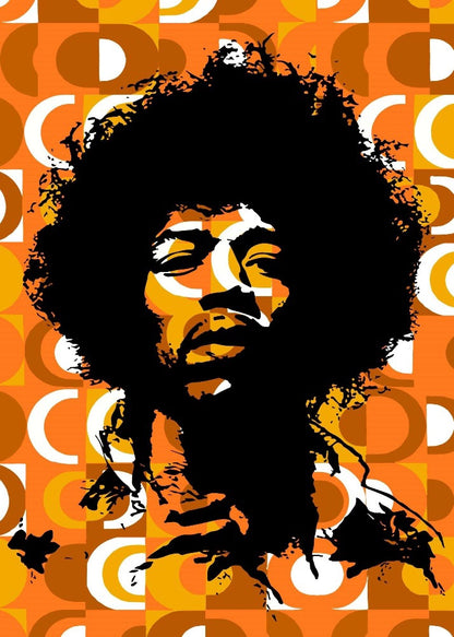 Se og opplev Jimi Hendrix i vårt galleri på Tjuvholmen.