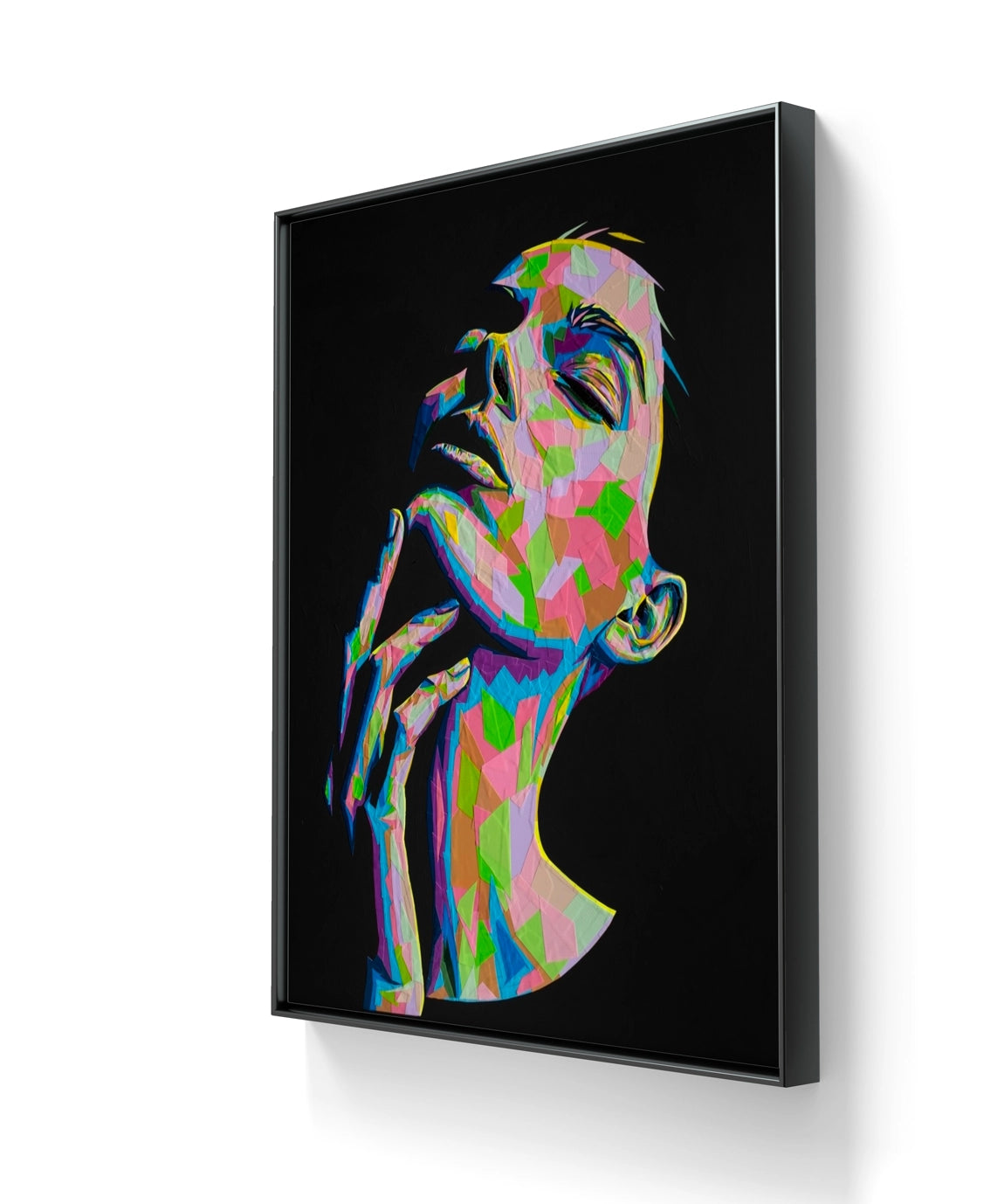 Kunstverket "Josephine" kommer i størrelsen 80 x 100 cm