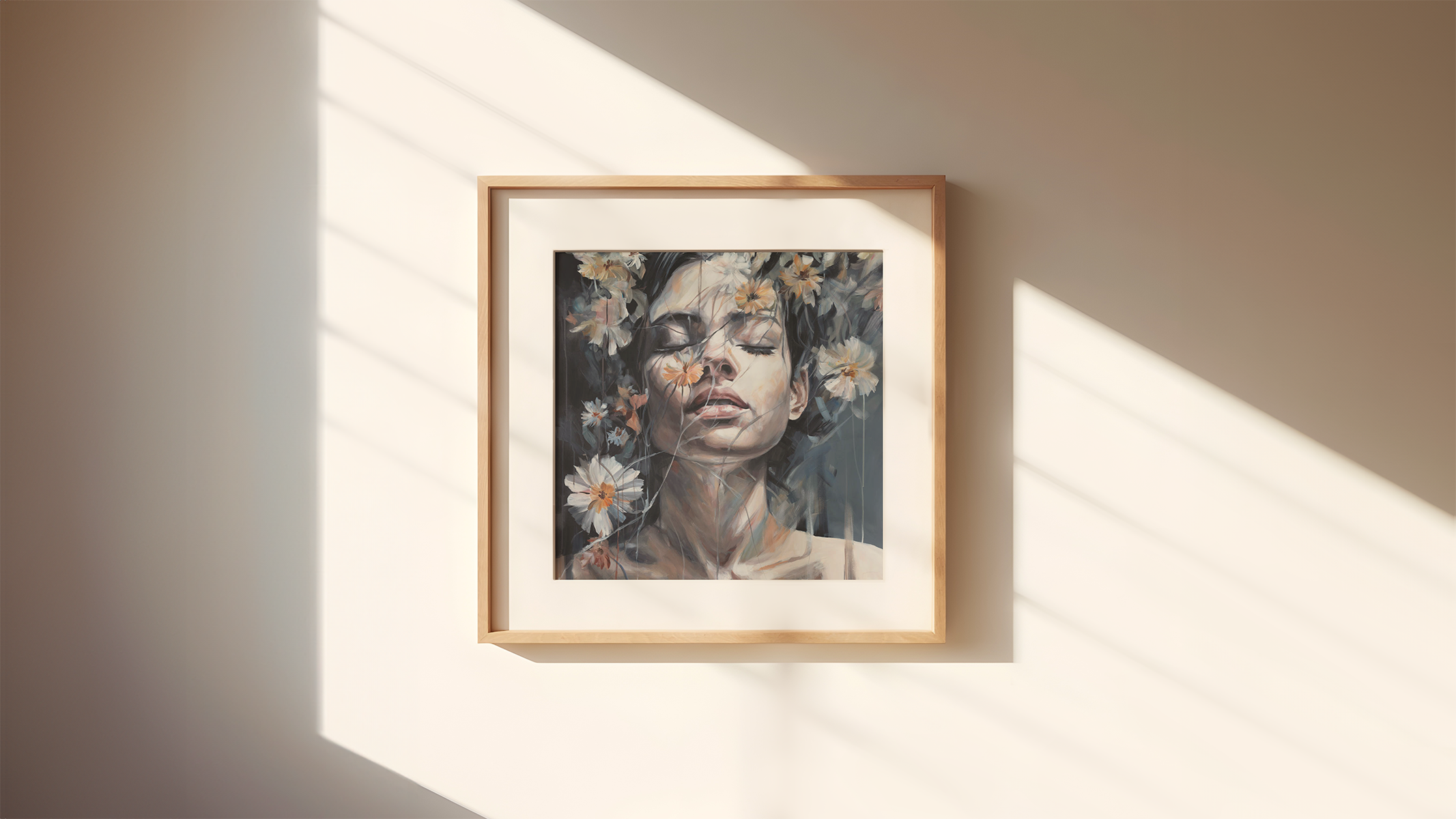 Fine art giclée trykket "Just bee" er signert og nummeret i et begrenset opplag.