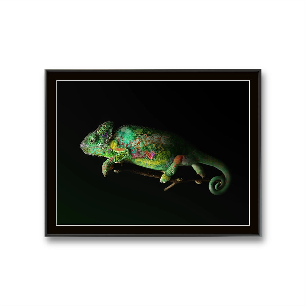 Kunstverket Kamelon er laget av Espen Dalen