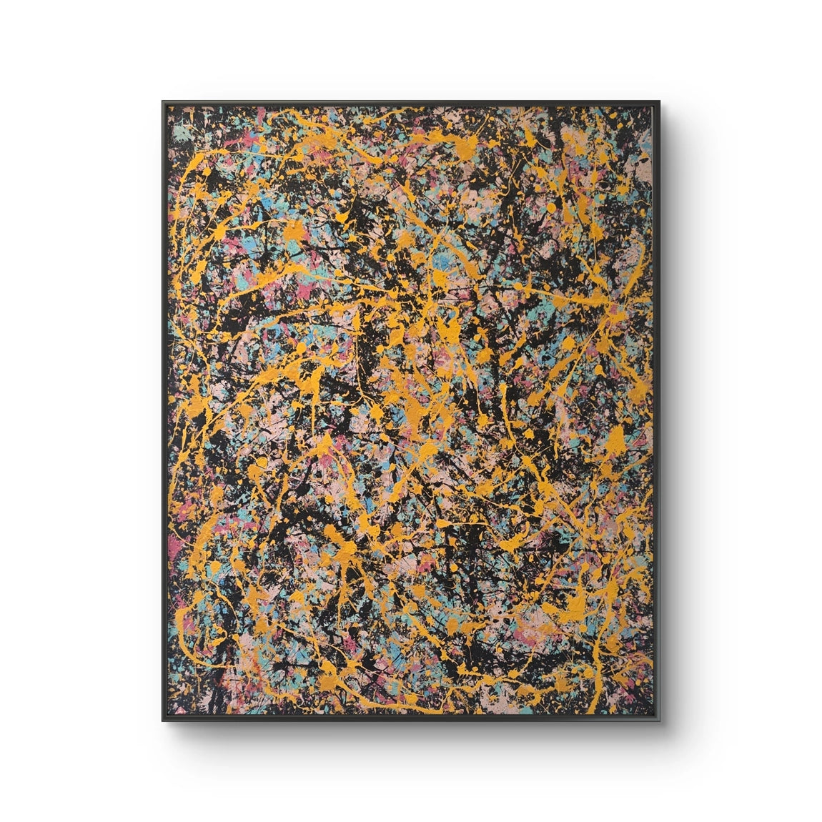 Maleriet "Korean Garden" av den norske kunstneren Vegard Blomberg.