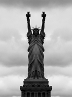 Detaljebilde av fotokunsttrykket "Liberty" av den norske fotografen Dag Knudsen