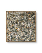 Maleriet "Lichens" av den norske kunstneren Vegard Blomberg