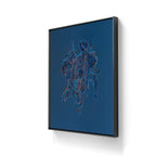 Trykket kommer i en versjon på lerret, denne er også håndkolorert av kunstneren.