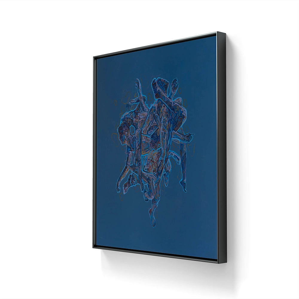 Trykket kommer i en versjon på lerret, denne er også håndkolorert av kunstneren.