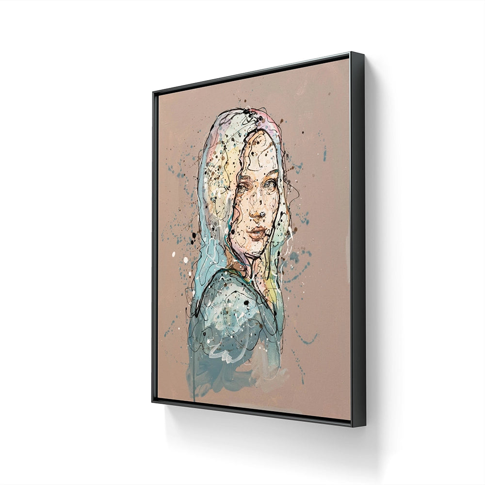 Trykket kommer i en versjon på lerret, denne er også håndkolorert av kunstneren.