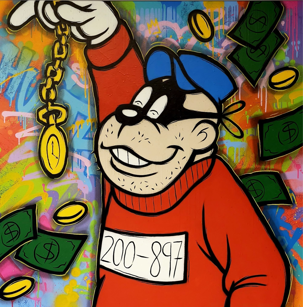 Detaljebilde av kunstverket "look at this" av den norske kunstneren Salke1