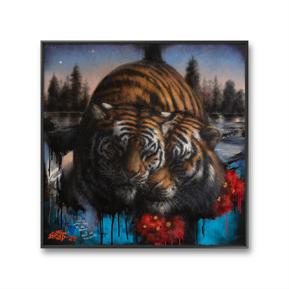 Love and loyalty er et kunsttrykk av Bjørge Rødfjell