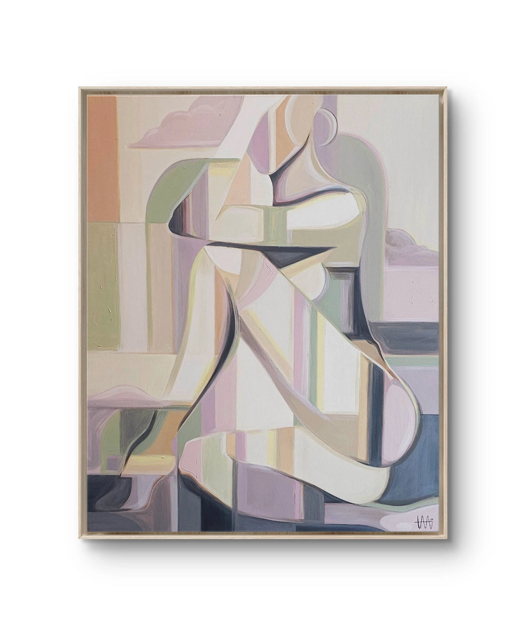 Fine art giclée trykket "Lucy" av den norske kunstneren Ina Matho.