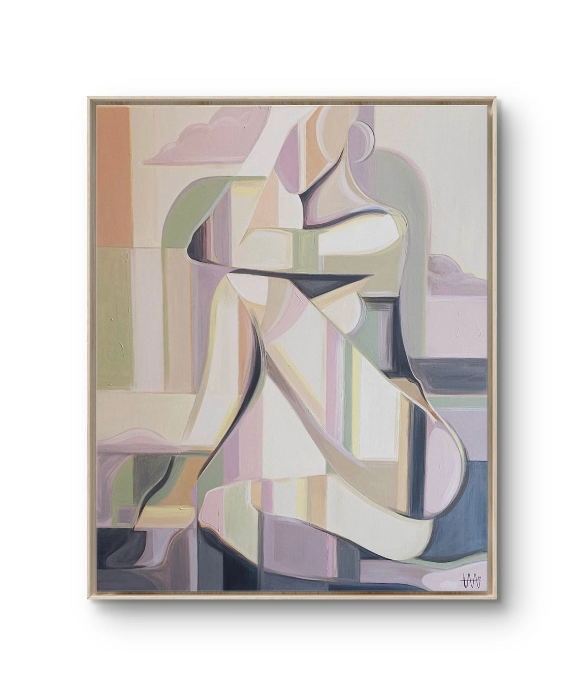 Fine art giclée trykket "Lucy" av den norske kunstneren Ina Matho.