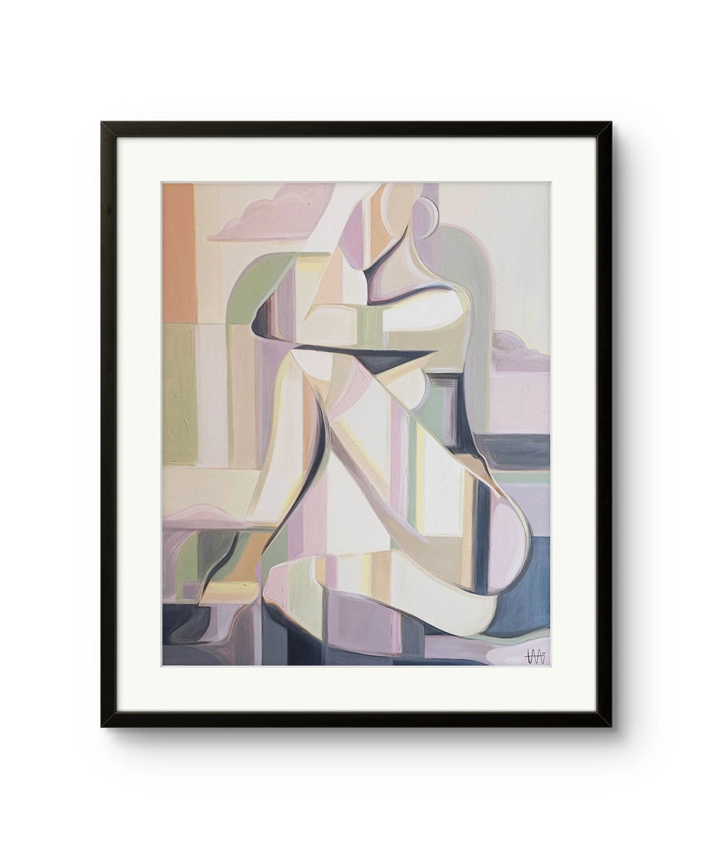 Kunsttrykket "Lucy" kommer i tre ulike størrelser, hvor to av dem er på kunstpapir. 