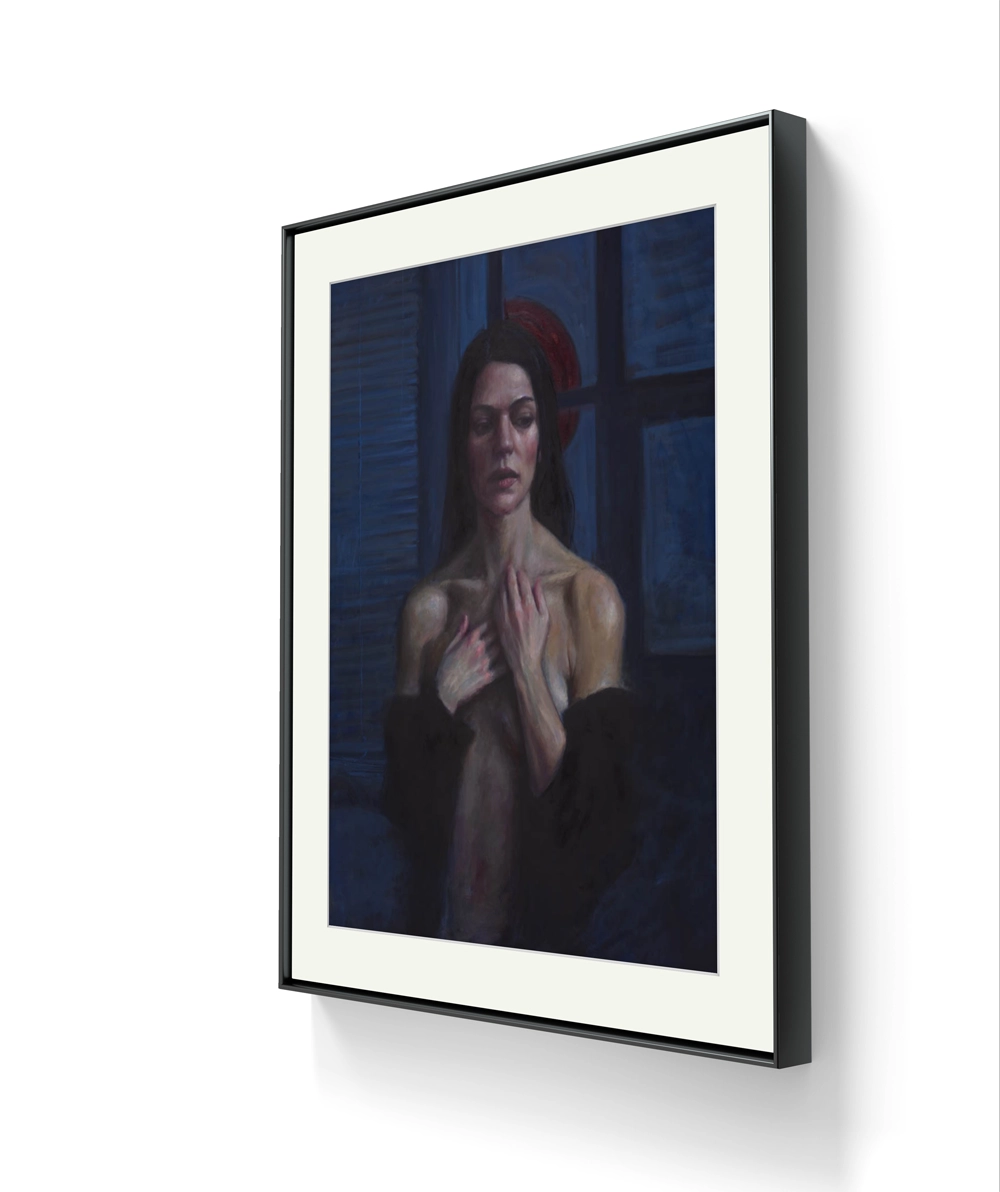 Trykket "Mad(e)onna" kommer på kunstpapir.