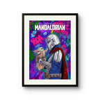 Mandalorian på kunstpapir av Salke1, signert og nummeret i et begrenset opplag til 15 stk.