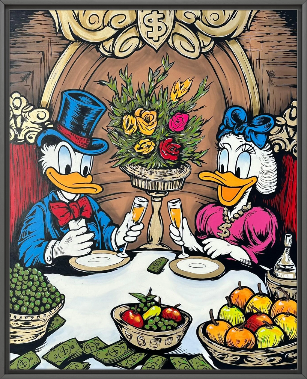 Maleriet "Michelin" av Salke1 kan sees i galleri M35