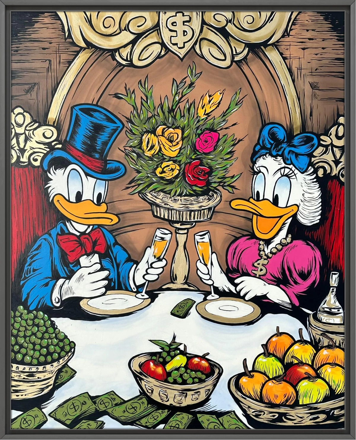 Maleriet "Michelin" av Salke1 kan sees i galleri M35