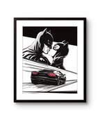 DGA kunsttrykket "Midnight kiss" av den norske kunstneren Nobo, signert og nummerert i begrenset opplag på 10 stk.