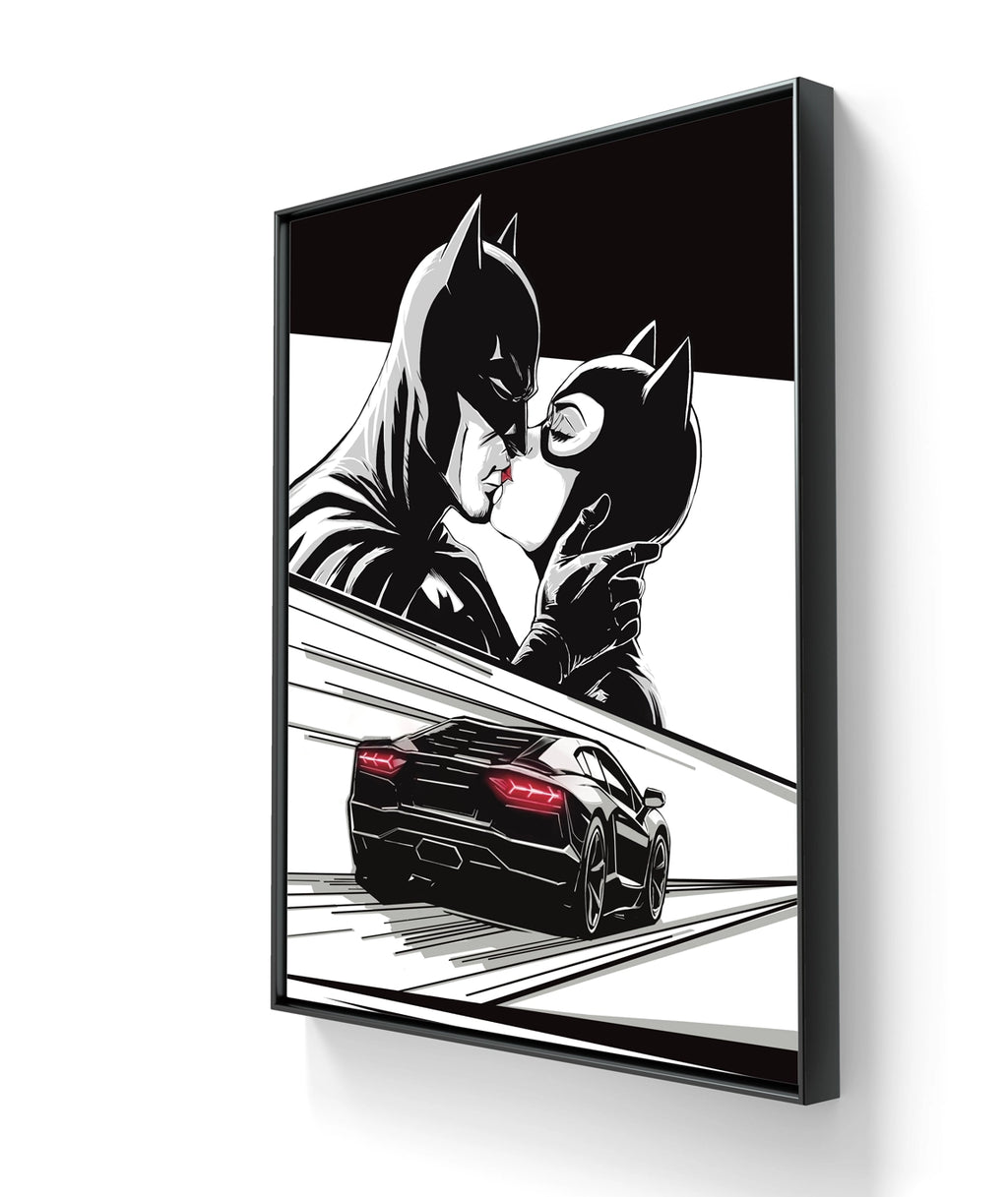 "Midnight kiss" kommer i størrelsen 120 x 100 cm.