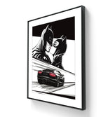 Midnight kiss kommer i størrelsen 50 x 40 cm. 