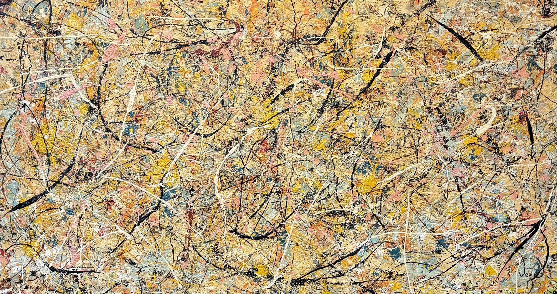 Detaljebilde av maleriet "Minerals"