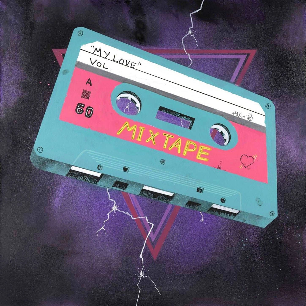 Mixtape Main Edition er et kunstverk laget av Pryl x hwks