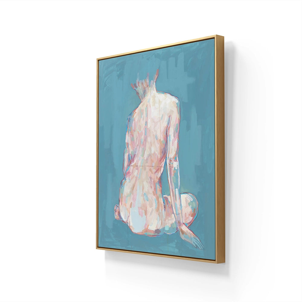 Trykket kommer i en versjon på lerret, denne er også håndkolorert av kunstneren.