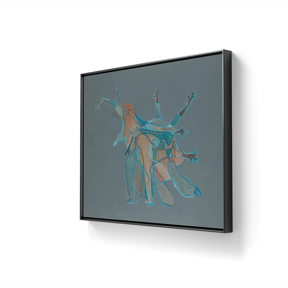 Trykket kommer i en versjon på lerret, denne er også håndkolorert av kunstneren.