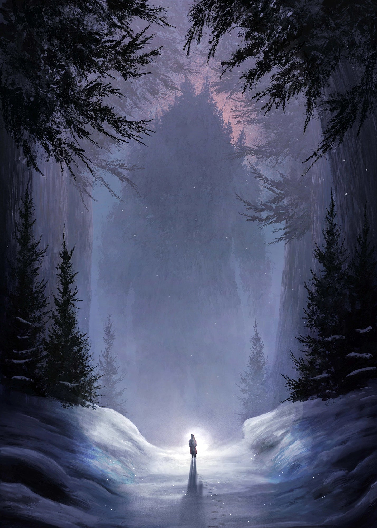 Detaljebilde av kunsttrykket «Norwegian Folklore is Heavy Metal V» 