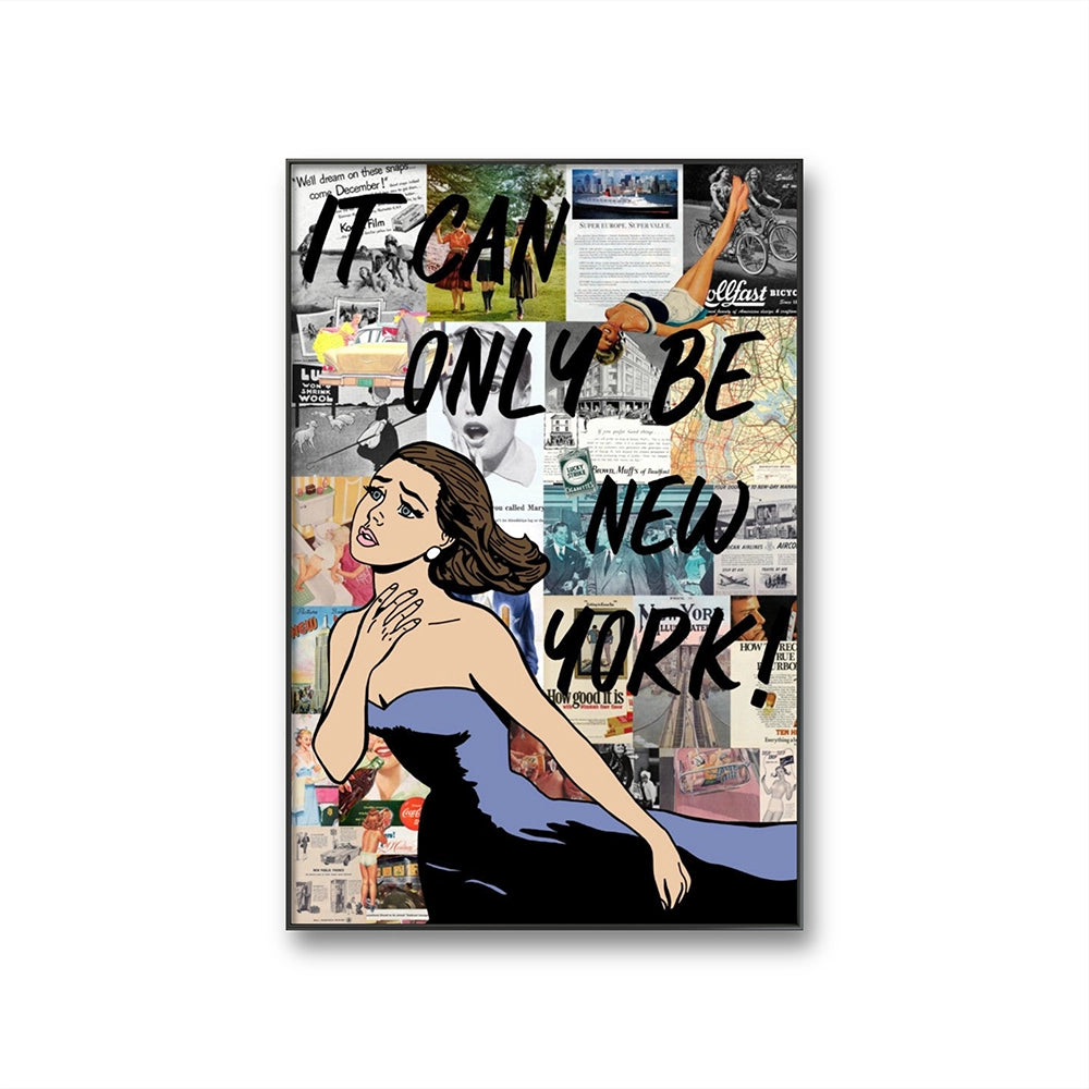 Kunstverket New York av Celi kommer i størrelsen 100 x 150 cm