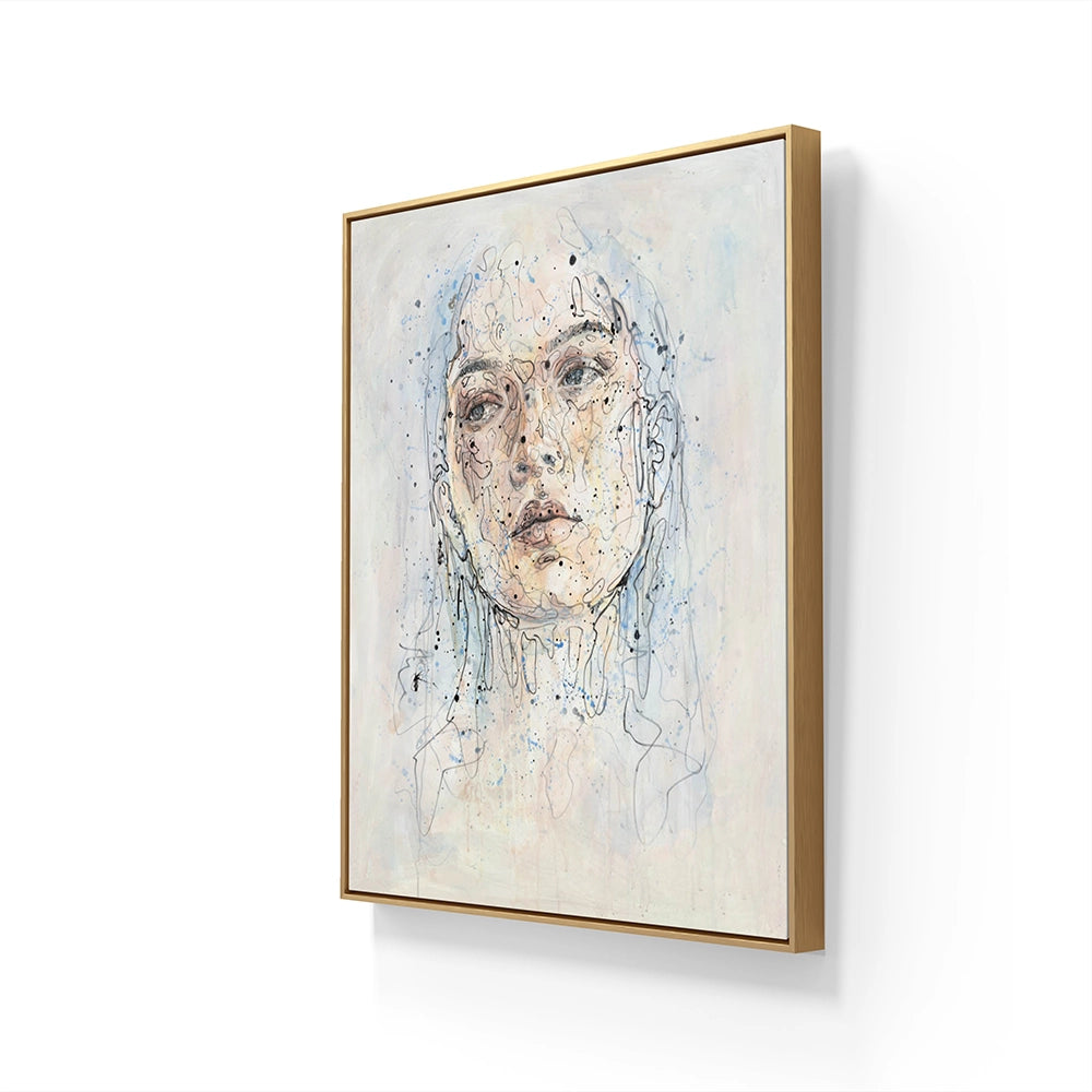 Trykket kommer i en versjon på lerret, denne er også håndkolorert av kunstneren.