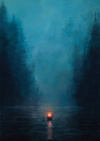 Detaljebilde av «Nocturnal Lantern» av Kim Brarud