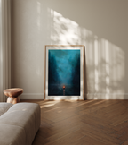 Kunsttrykket «Nocturnal Lantern» kommer i tre størrelser.