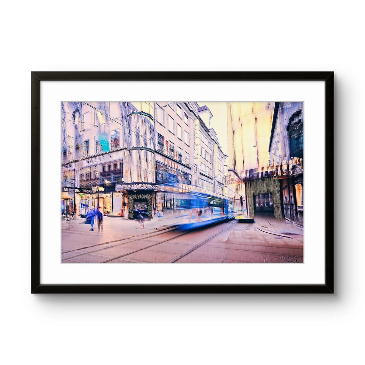 Fine art fotokunsttrykket "Nostalgic Rhythm" av kunstfotografen Douglas Carr, signert og nummerert i begrenset opplag.