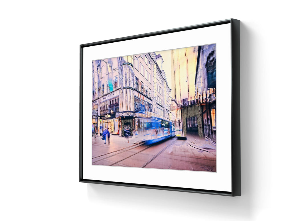 Fotokunsttrykket "Nostalgic Rhythm" kommer i fire ulike størrelser.