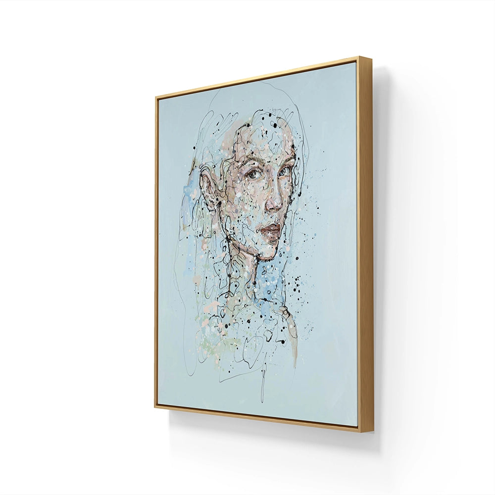 Trykket kommer i en versjon på lerret, denne er også håndkolorert av kunstneren.