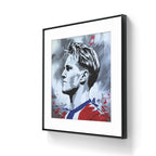 Kunsttrykket "Ødegaard" leveres på kunstpapir og er signert og nummeret.