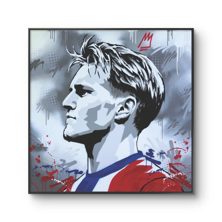 Kunstverket "Ødegaard" av den norske graffitikunstneren Salke1.