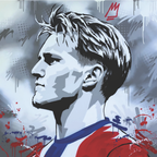 Detaljebilde av originalerket "Ødegaard" av kunstneren Salke1
