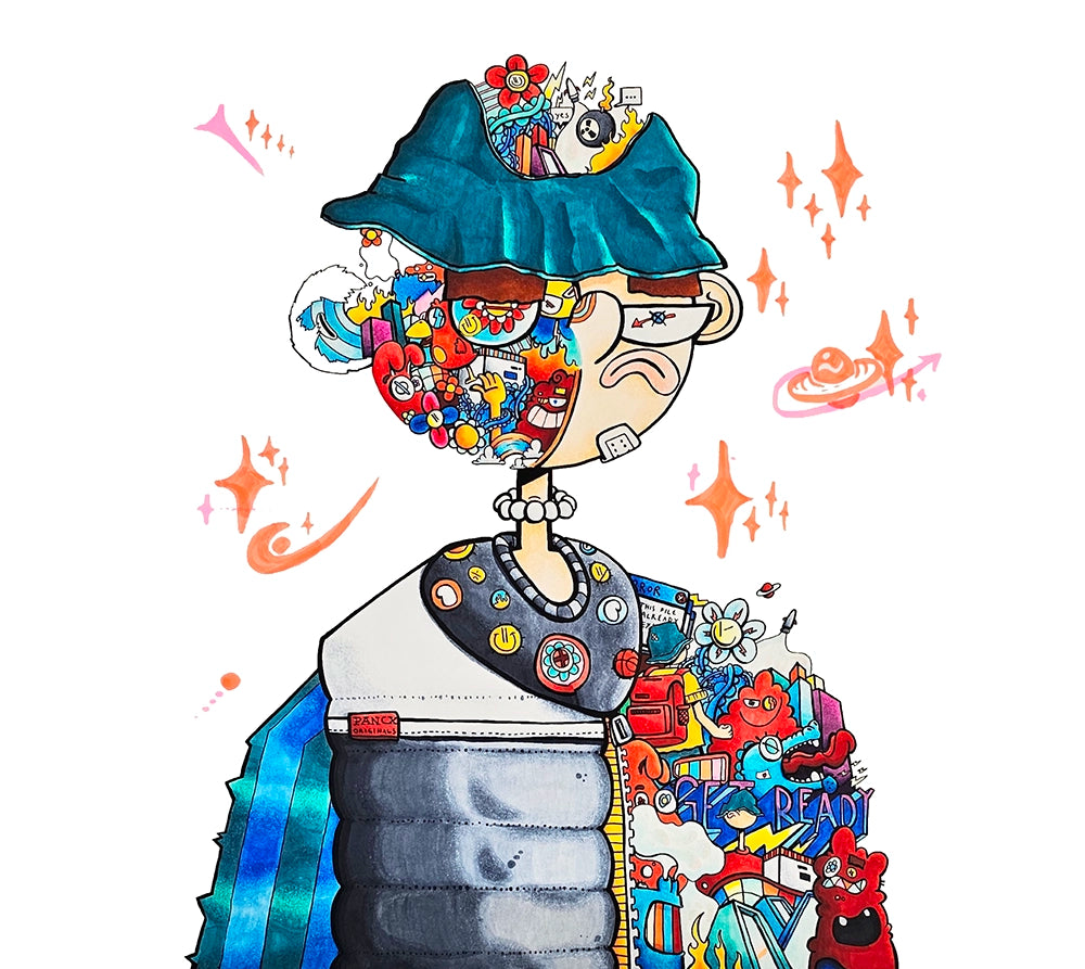 Main edition kommer i størrelse A3 og i et opplag på 30 stk.