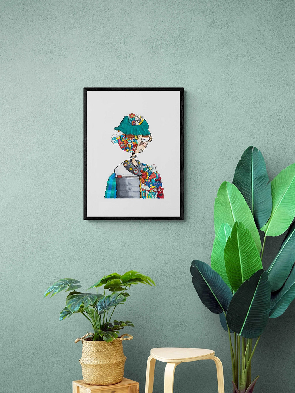 Vi er behjelpelig med innramming. Ta kontakt på post@m35.no